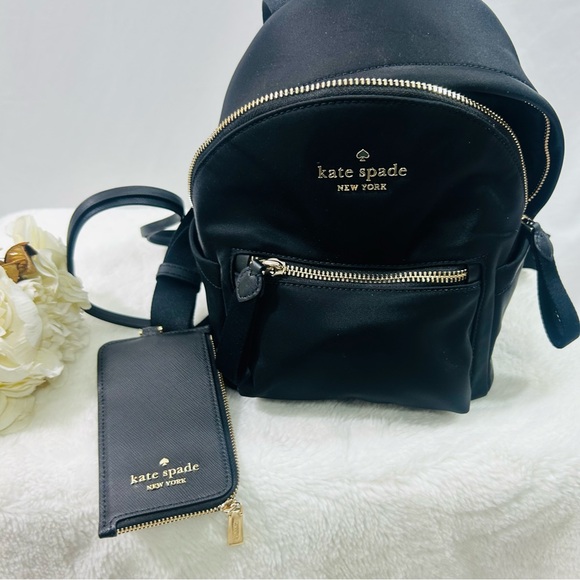 Kate spade Chelsea ksnyl mini backpack NWT with lanyard card holder/ clutch - Picture 4 of 12